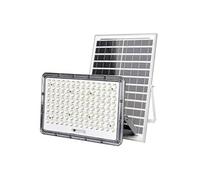 Projecteur Solaire LED 17 W avec Panneau Solaire 20 W et Détection Automatique Avizar Gris