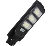Projecteur solaire LED -9 avec capteur PIR noir + télécommande STREET 315519 Polux