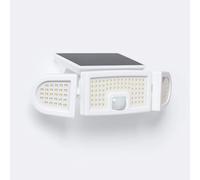 Projecteur Solaire Led Ip65 7w Avec Détecteur De Mouvement Pir Et Détecteur Crépusculaire 6000k - 6500k Oui Blanc Blanc Froid