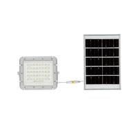 Projecteur solaire LED V-TAC 10W télécommande IP65 froid