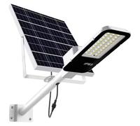 Projecteur solaire, télécommande, conception étanche, 1 pièce