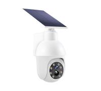 Projecteur solaire ultra-lumineux à 360 degrés, Caméra de surveillance factice, caméra de vidéosurveillance virtuelle