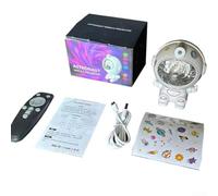 Projecteur Spatial Astronaute avec Minuteur et Télécommande | Expérience sensorielle captivante, stimule les sens, favorise la relaxation, idéal autisme TDAH