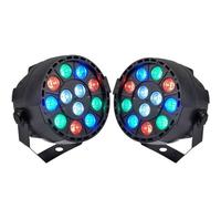 PROJECTEURS IBIZA A LED Pack Light 2 PAR MINI RGBW