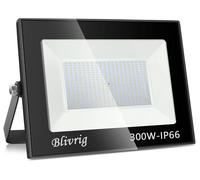 Projecteurs LED 300 W, 30000 lumens, indice de protection IP66, lumière blanc chaud, pour usage extérieur