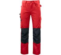 Projob - Pantalons de travail pour hommes, modèle ET468 (taille 42R), couleur rouge