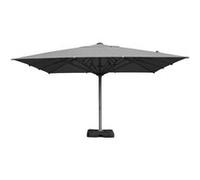 Parasol droit aluminium - Gris - L.5 x l.5 m
