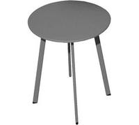 Table basse de jardin ronde acier époxy - Massaï - Ø 50 cm