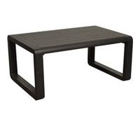 Table basse de jardin rectangle aluminium - Quenza II - L.90 x l.60 x H.40 cm