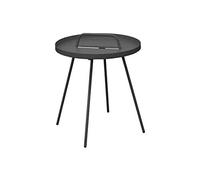 Table basse de jardin ronde acier cataphorèse - Flower - Ø 44 cm