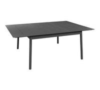 PROLOISIRS Table Dublin en aluminium - graphite - 140/200 x 140 cm Graphite G