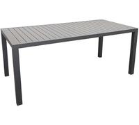 Proloisirs Table extérieure en Aluminium Plateau à Lattes Alice 180 cm