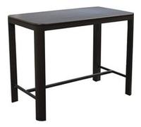 Table de jardin haute aluminium - EOS - L.140 x l.74 cm - 4 personnes