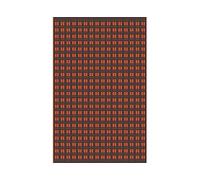 Proloisirs Tapis d’extérieur pour Salon détente ou Repas Paprika/Graphite 240 x 150 cm