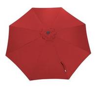 Toile Parasol Mat Droit 350/8 Polyester 200gr SD - Rouge