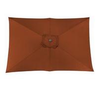 PROLOISIRS Toile Parasol Mat Droit 3x2/6 Polyester 200gr SD - Sienne G