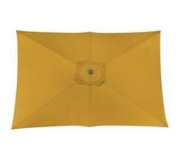 Toile Parasol Mat Droit 3x2 par 6 Polyester 200gr SD - Curry