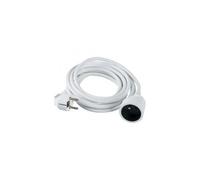 Prolongateur câble souple blanc 5m