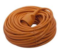 CHACON-Prolongateur HO5VVF 3 x 1,5 mm2 25 m - Orange