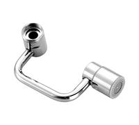 Prolongateur de Robinet Pivotant | Aérateur de Robinet de Cuisine Pivotant à 1080 Degrés (3 Tours Complets) | Pour Évier Baignoire Lave-Vaisselle Animaux Domestiques Lavage