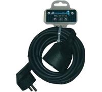 Electraline 20848042D Rallonge Prolongateur électrique 3 m 16A - section 3G1,5 mm² noir