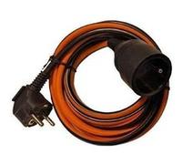 Chacon Prolongateur Dual Color H05VV-F 3G1,5 20 m Noir/Orange
