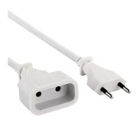 Electraline 20647012J Rallonge Prolongateur électrique 3 mt prise/fiche européen 6A - section 2x0,75 mm²
