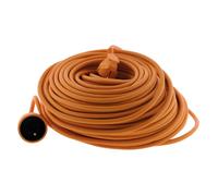 Prolongateur jardin 16A HO5VV-F 3G1 5mm² 2P+T 45m - orange - Zenitech