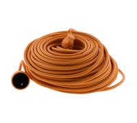 Multiprise ZENITECH jardin 16A 50m H05VV-F 3G1.5 orange