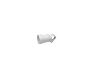 Prolongateur plastique 2PT 16A à anneau blanc