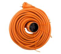 Prolongateur/ rallonge électrique Zenitech HO5VV-F 2 x 1,5 mm² orange 40 mètres