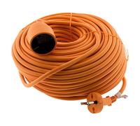 Prolongateur sans Terre 16A HO5VV-F 2x1,5mm² 40m - Orange - Zenitech