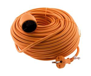 Prolongateur sans Terre 16A HO5VV-F 2x1,5mm² 40m - Orange - Zenitech