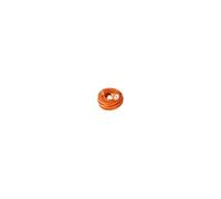 Zenitech - Prolongateur Rallonge 16A HO5VV-F 2x1,5mm² - Idéal pour Tondeuses et Barbecues - Résistant aux Conditions Extérieures - Conforme aux Normes NF et CE - Orange - Longueur 10m