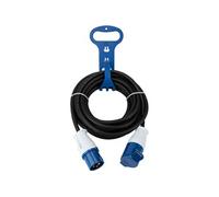 Inotech Prolongateur Schuko CEE P17 H07RN-F 3G2.5 mm² 10 m IP44 Noir/Bleu