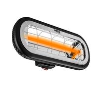 Radiateur NEO TOOLS 90-032, 2000W, IP55, Lampe ambre à faible éblouissement, pour le chauffage des sols, des entrepôts et des locaux