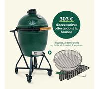 PROMO - Big Green Egg LARGE sur chariot