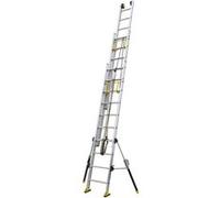 Promo - Centaure - Echelle coulissante Aluminium à corde 3x15 Haut. accès 9,15 m - C3 STAB'
