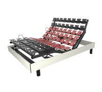 Promo matelas Sommier électrique - Noyer