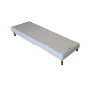 Promo matelas Sommier tapissier 70x190 - Blanc