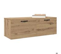 ""Promo printemps""Armoire murale pour cuisine/salon,JILL',Cabinet de Rangement - Montage mural Chêne artisanal 100x36,5x35 cm - M4592