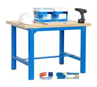 Promo Simon Rack - Kit Etabli 865x1200x750mm Bleu charge 800Kg - BT6 PLYWOOD 1200
