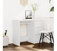 ""Promo""Table de d'ordinateur LMT - Bureau Blanc 90x45x76 cm Aggloméré 29Kg