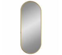 ""Promotion avril""*Meuble de Salon/Bain - PARAJ - Miroir mural - design Élégant - Doré 60x25cm Ovale_504238