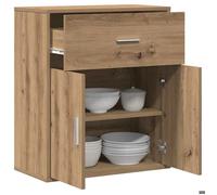 PROMOTION Buffet bahut/Armoire - Commode - VENTE-FLASH - Chêne artisanal 60x31x70 cm Bois d'ingénierie 243208