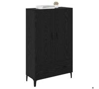 PROMOTION Buffet bahut/Armoire de salon - Commode - VENTE-FLASH - Haut Armoire avec tiroir Chêne noir 70x31x115 cm 227625