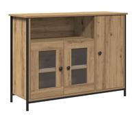 PROMOTION Buffet salle à manger,Commode Salon en chêne artisanal 100x35x75 cm - Bois d'ingénierie 22804 - BestMeuble