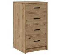 PROMOTION Buffet salle à manger,Commode Salon en chêne artisanal 40x41x75 cm - Bois d'ingénierie 92915 - BestMeuble