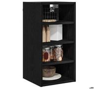 PROMOTION Cabinet de cuisine - Armoire suspendue - VENTE-FLASH - Riga Chêne noir 30x29,5x60 cm 713767