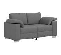 PROMOTION Canapé Loveseat CLIC-CLAC - Gris Foncé 120 cm - Tissu 29118 - BestMeuble